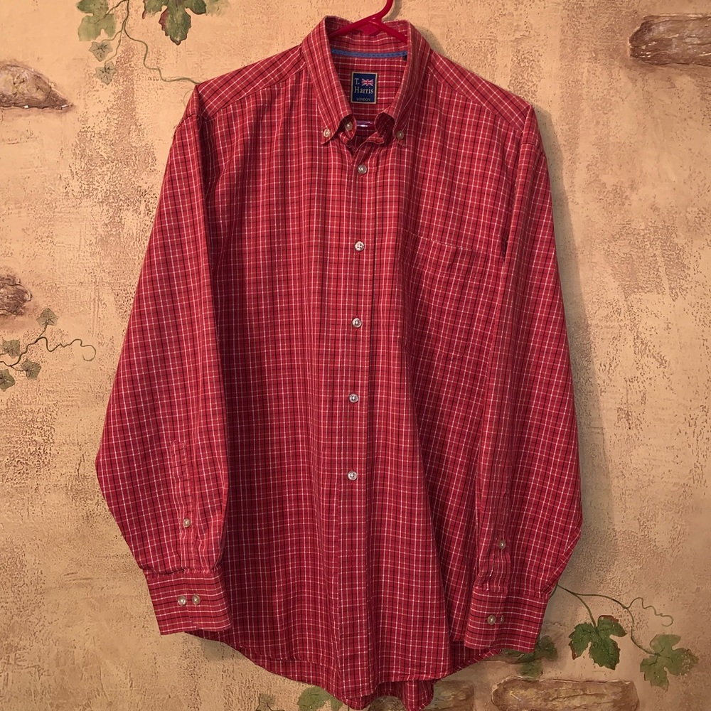 T Harris London shirt size large